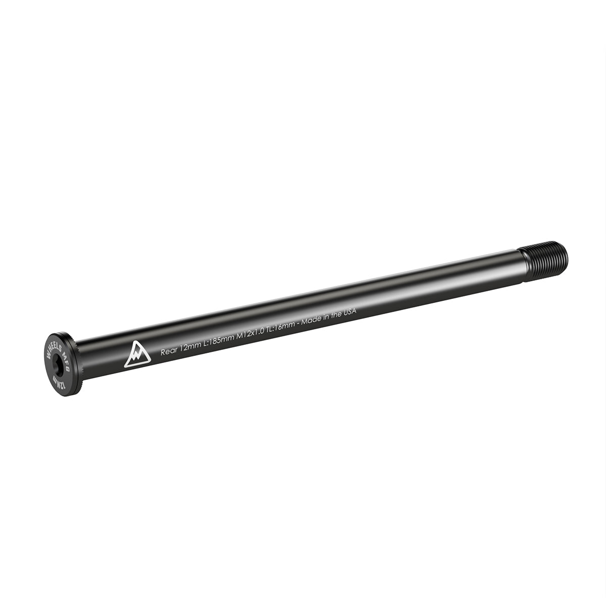 Wheels manufacturing Rear Thru Axle 12mm x 185 Length x 1.0 Thread