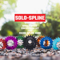 SOLO-SPLINE SINGLE SPEED CONVERSION KIT FOR MICRO SPLINE HUBS
