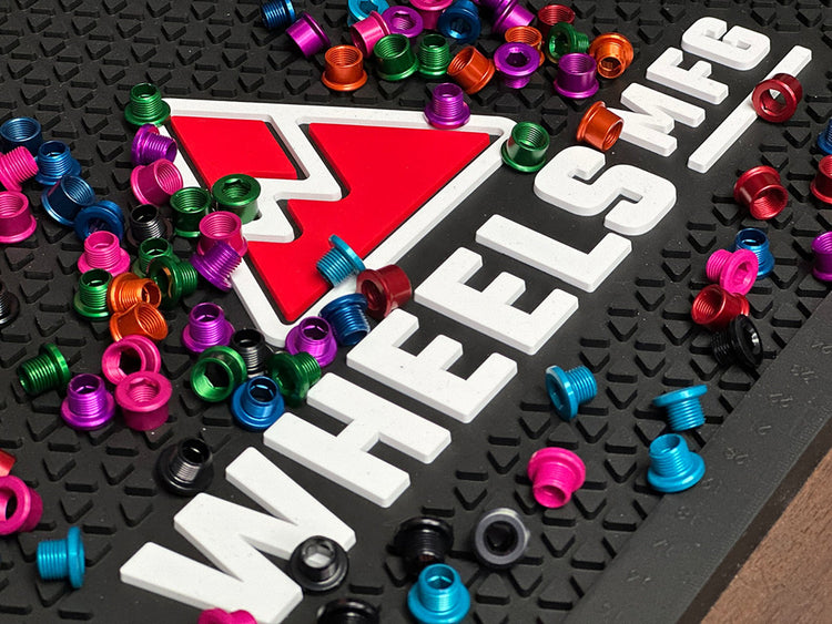 New Anodized 1x Chainring Bolt and Nut Sets-112476815528 