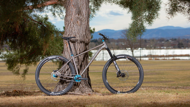 Revel x Wheels Manufacturing: A Teal Titanium Tirade Bound for Cyclingworld Europe-114263687336 