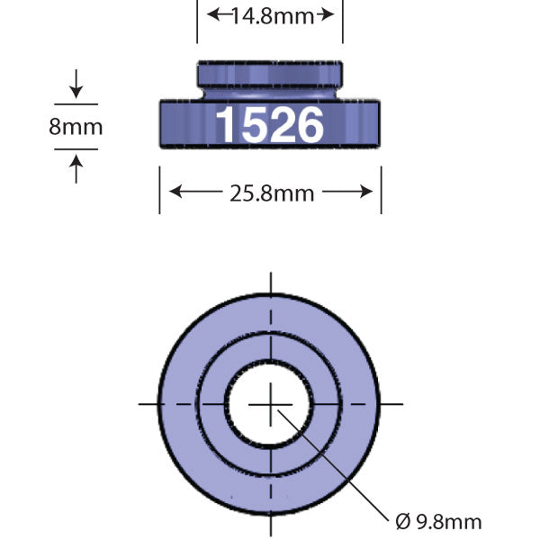 1526 Open Bore Adapter Dimensions-35391684247720 main