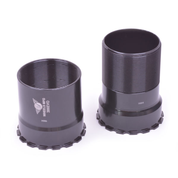 386EVO Threaded ZERØ Ceramic BB (Black) - Wheels Mfg