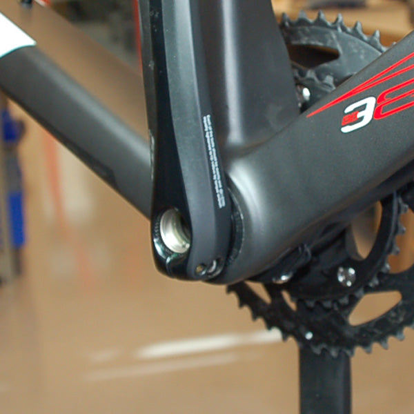 Attach left crank arm. Use spacers if needed.-35401073623208 main