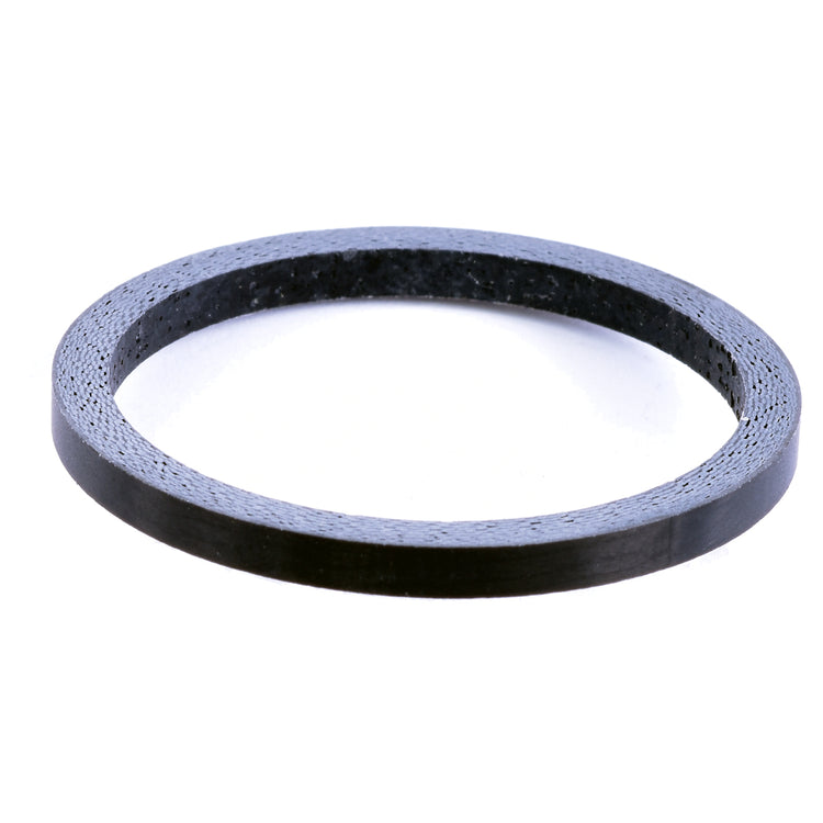 1-1/8" x 2.5mm Carbon Fiber Matte Headset Spacer, Bag of 5-45053812375720 