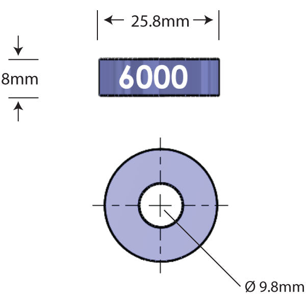6000 Open Bore Adapter-45053591126184 