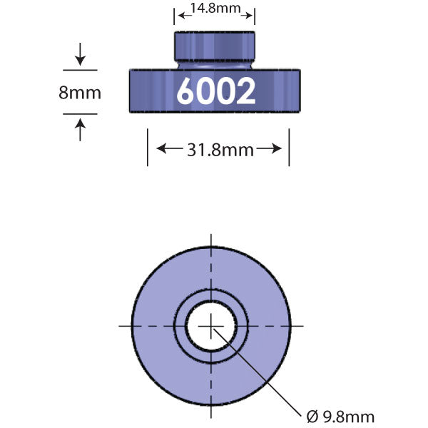 Wheels Manufacturing Open Bore Adapter - Thumbnail 5