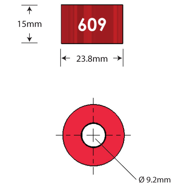 609 Over Axle Adapter For Small Sealed Bearing Press-45053777281192 