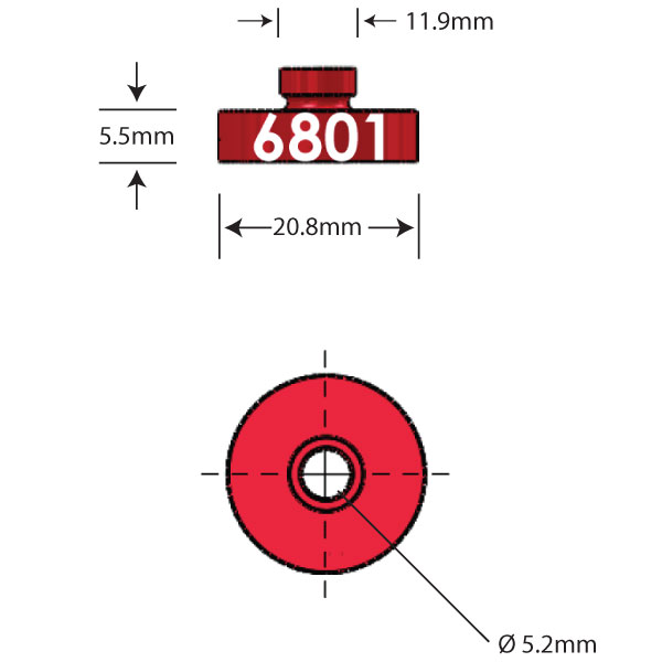 6801 Open Bore Adapter Dimensions-35391740936360 main