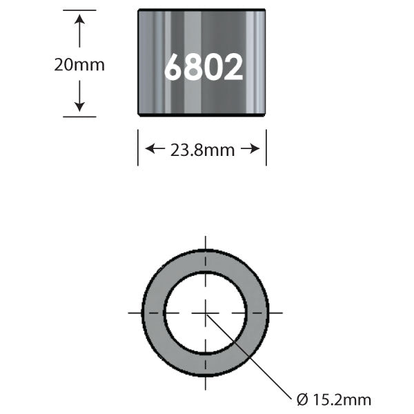 6802 Over Axle Adapter-45053598073000 