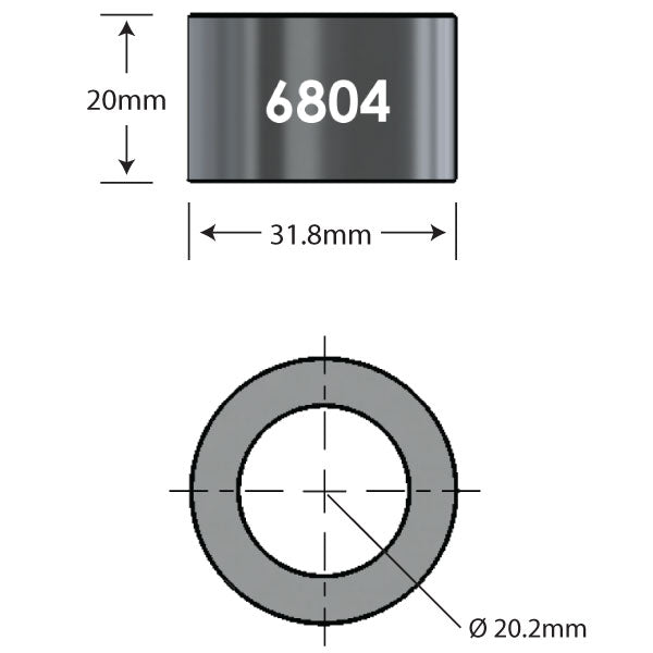 6804 Over Axle Adapter-45053597778088 
