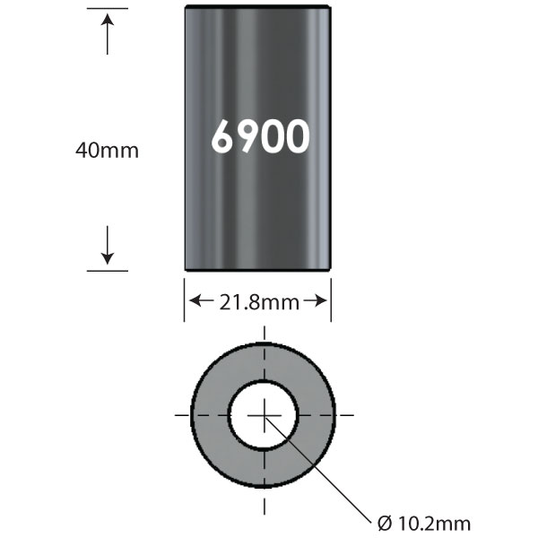 6900 Over Axle Adapter-45053598498984 