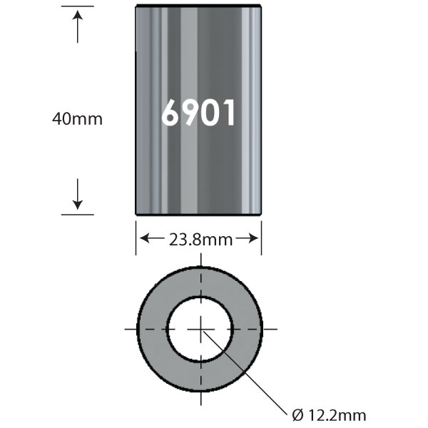 6901 Over Axle Adapter-45053600104616 