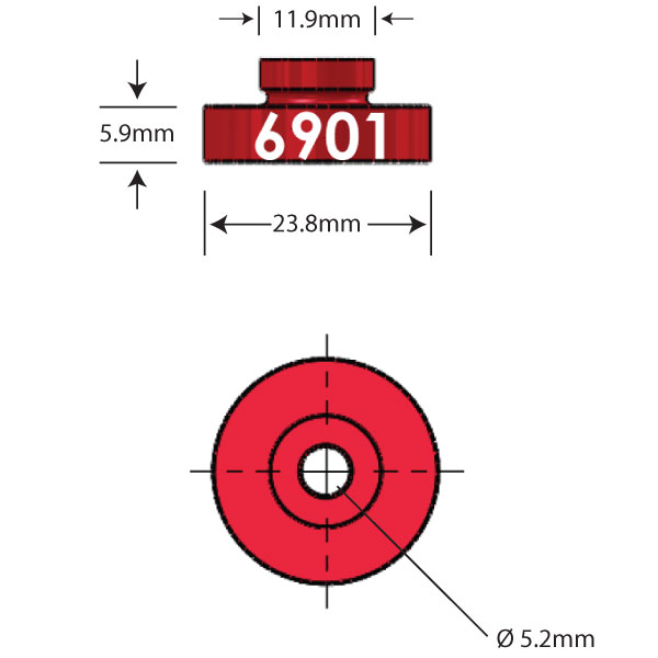 6901 Open Bore Adapter Dimensions-35391743033512 main