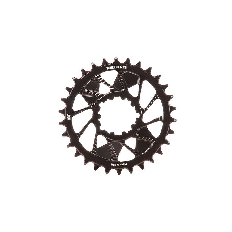 Direct Mount Chainrings for SRAM 3-bolt Cranks - T-Type Tooth Pattern-48419713417384 