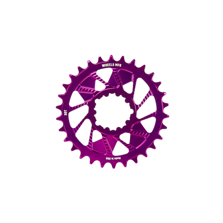 Direct Mount Chainrings for SRAM 3-bolt Cranks - Hyperglide+ Tooth Pattern-37509586026664 main