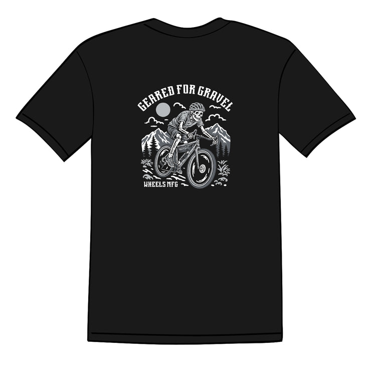 gravel bike t shirt Geared For Gravel Limited Edition Tee – Wheels Manufacturing Large
