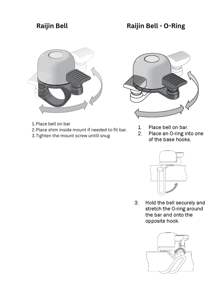 Incredibell Raijin Bike Bell-41315365519528 main