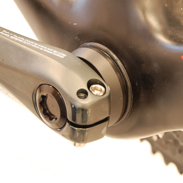 Wheels Mfg BB30 Adapter with Shimano 24mm Crank Installed-35401058451624 main