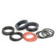 BB86 to 29MM (DUB Compatible) Kit for PressFit 86/92 Bottom Bracket with Flanged, Dual Row Black Oxide Sealed Bearings