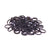 1-1/8" x 5mm Black Aluminum Headset Spacers, Bulk 100pcs