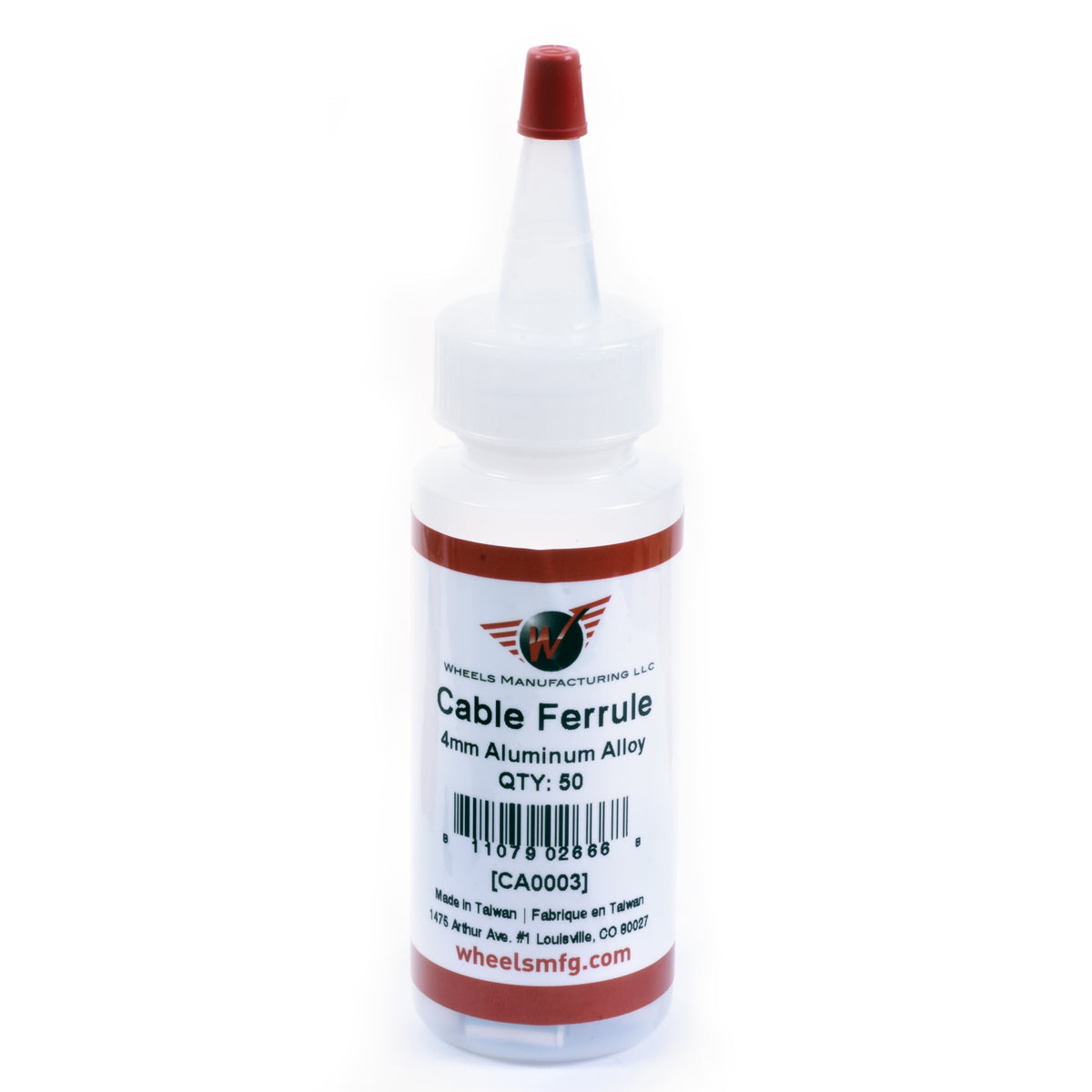 WHEELS Mfg Cable Housing Ferrule - Thumbnail 3