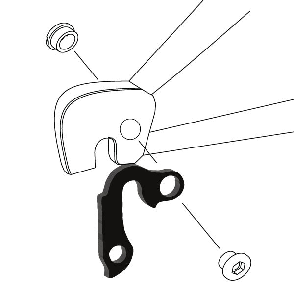 Wheels Manufacturing Derailleur Hanger 112 - Thumbnail 2