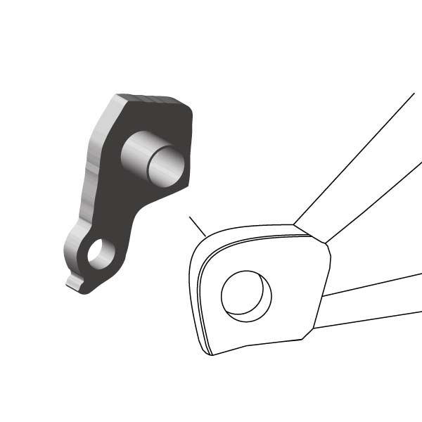 Hanger #288 attaches to the rear dropout from the inside.-35391695093928 main