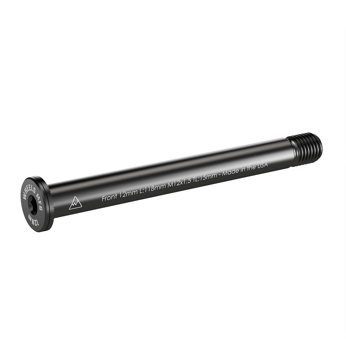 Wheels manufacturing Front Thru Axle 12mm x 118 Length x 1.5