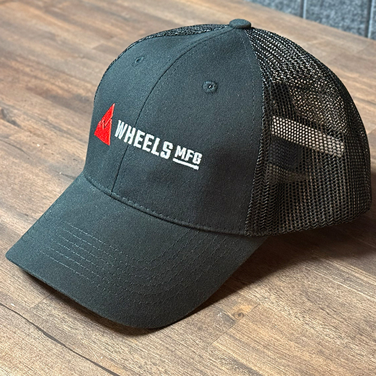 Wheels Manufacturing Twill Meshback Cap | Low-Profile Snapback Hat ...