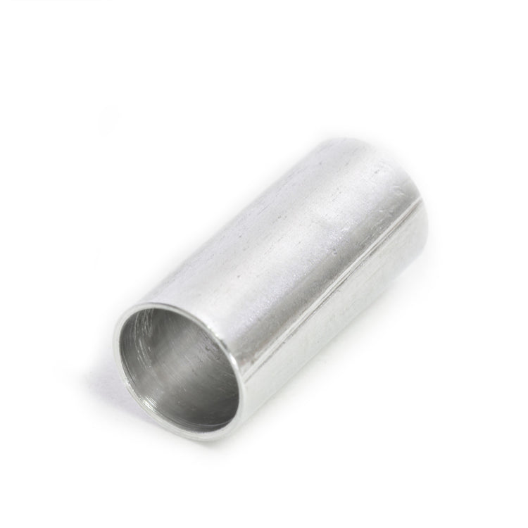 5mm Silver Aluminum Cable Housing Ferrule, 100pcs-45053573234856 