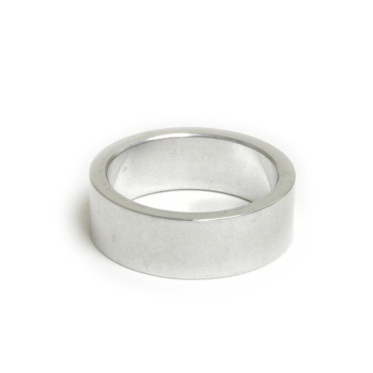 1" x 10mm Silver Aluminum Headset Spacers, Bag of 5-45053566845096 