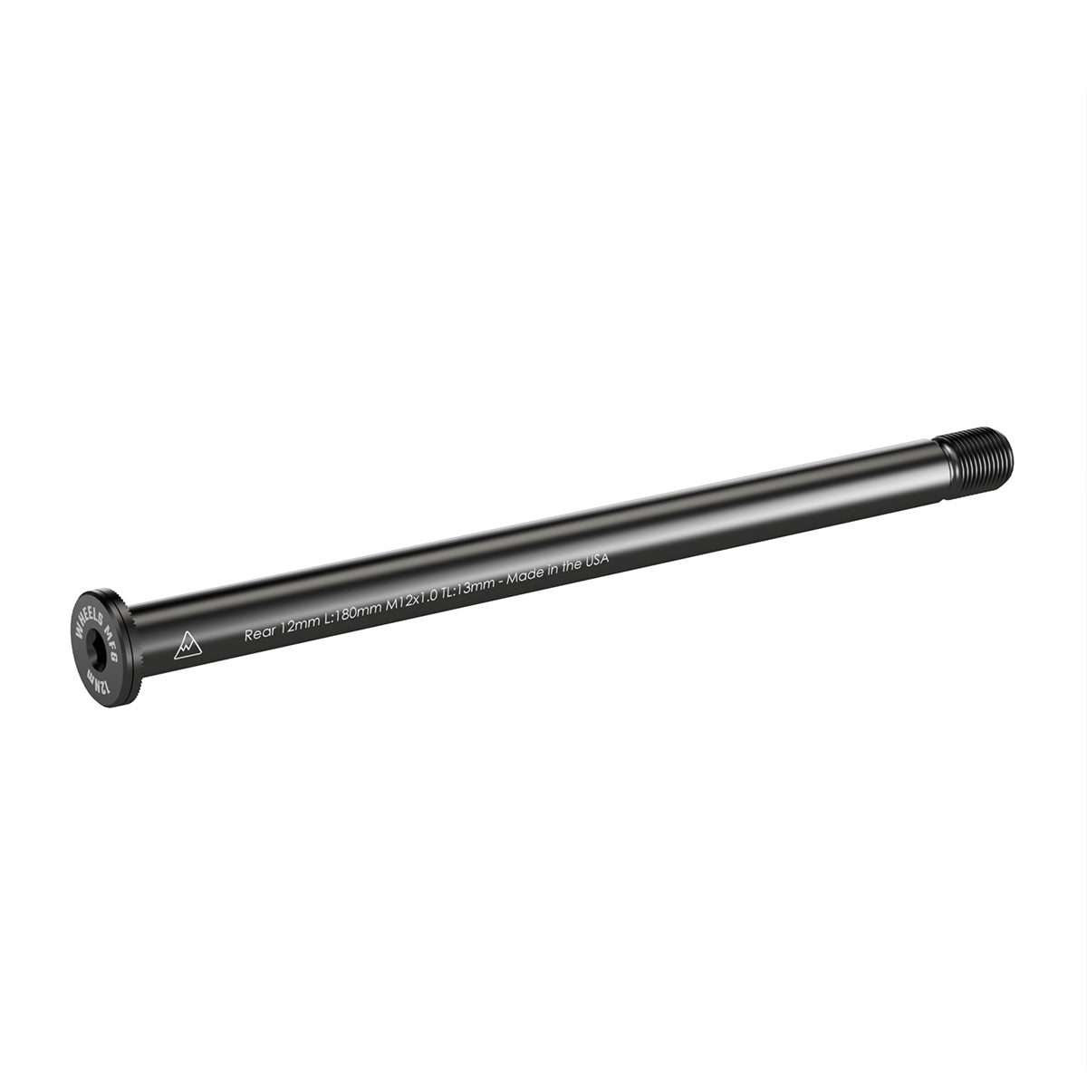 Wheels manufacturing Rear Thru Axle 12mm x 180 Length x 1.0 Thread