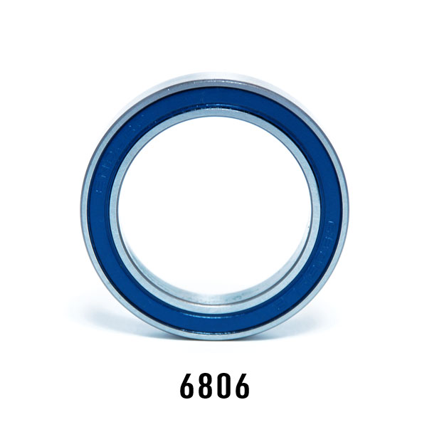 Enduro 6806 ABEC-3 Sealed Bearings, Bag of 2 - Wheels Mfg