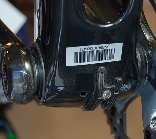 SRAM Crank Installed on Cervelo R5 with BBRight Adapter Kit-35401071362216 main