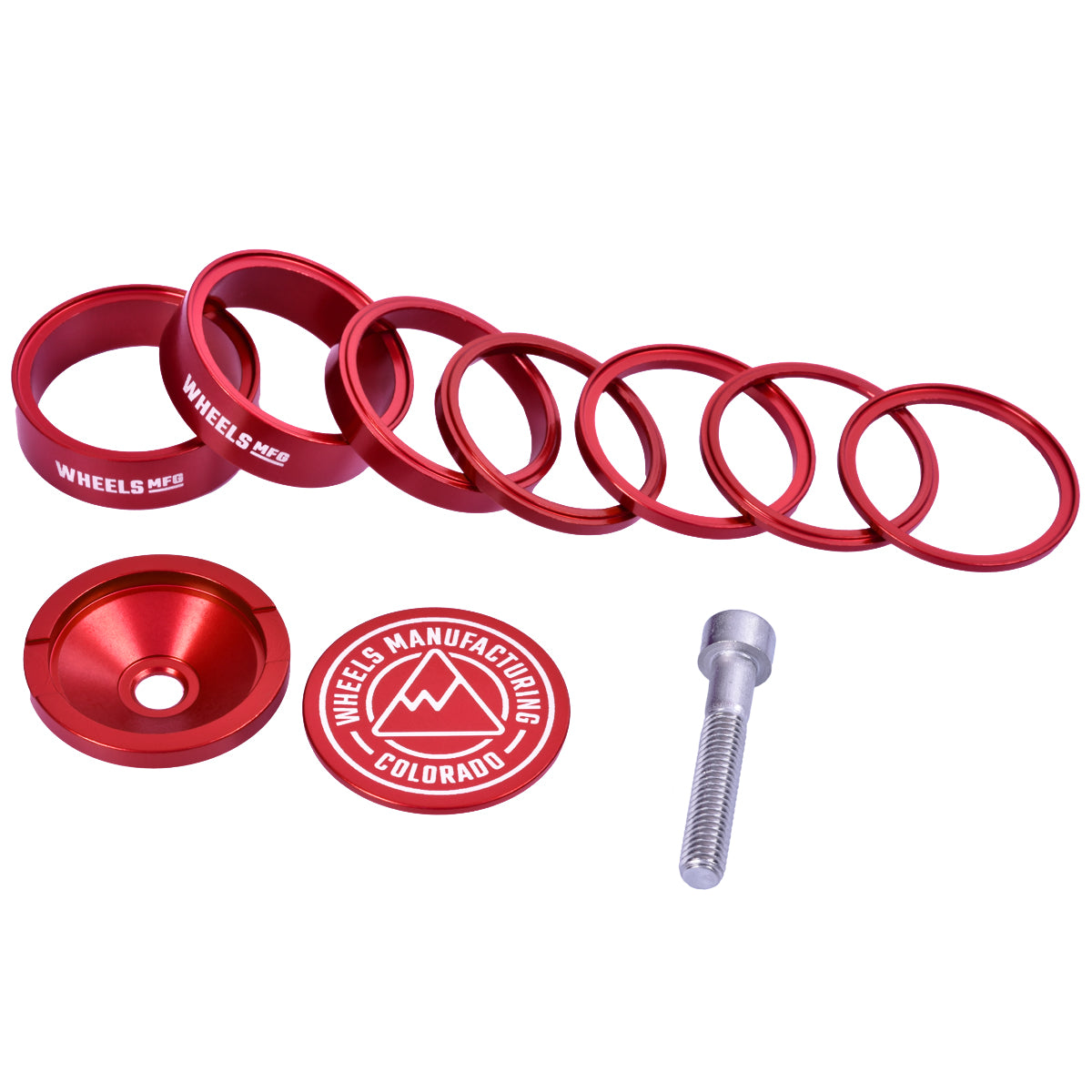 WHEELS Mfg Headset Spacer Kit