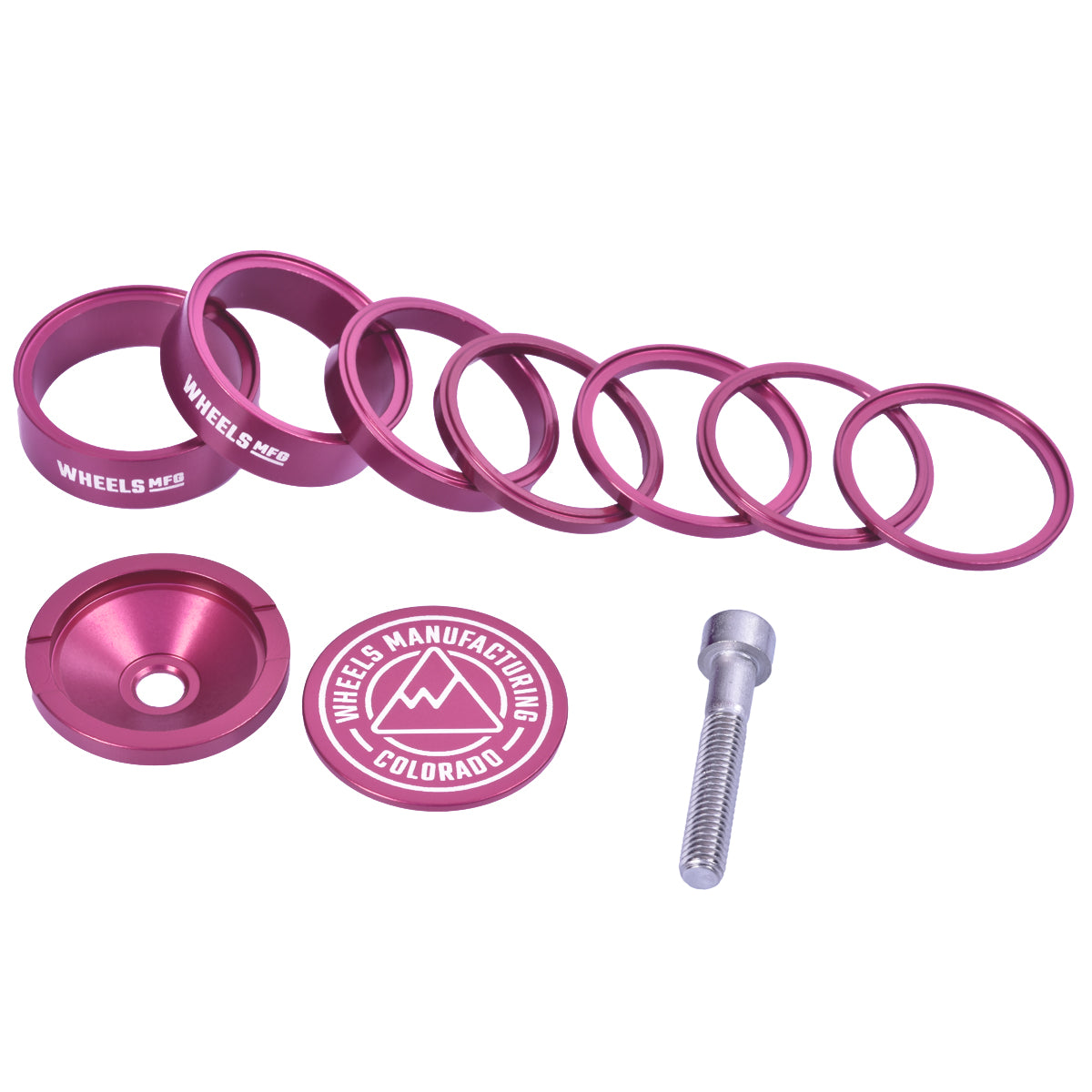 WHEELS Mfg Headset Spacer Kit - Thumbnail 2