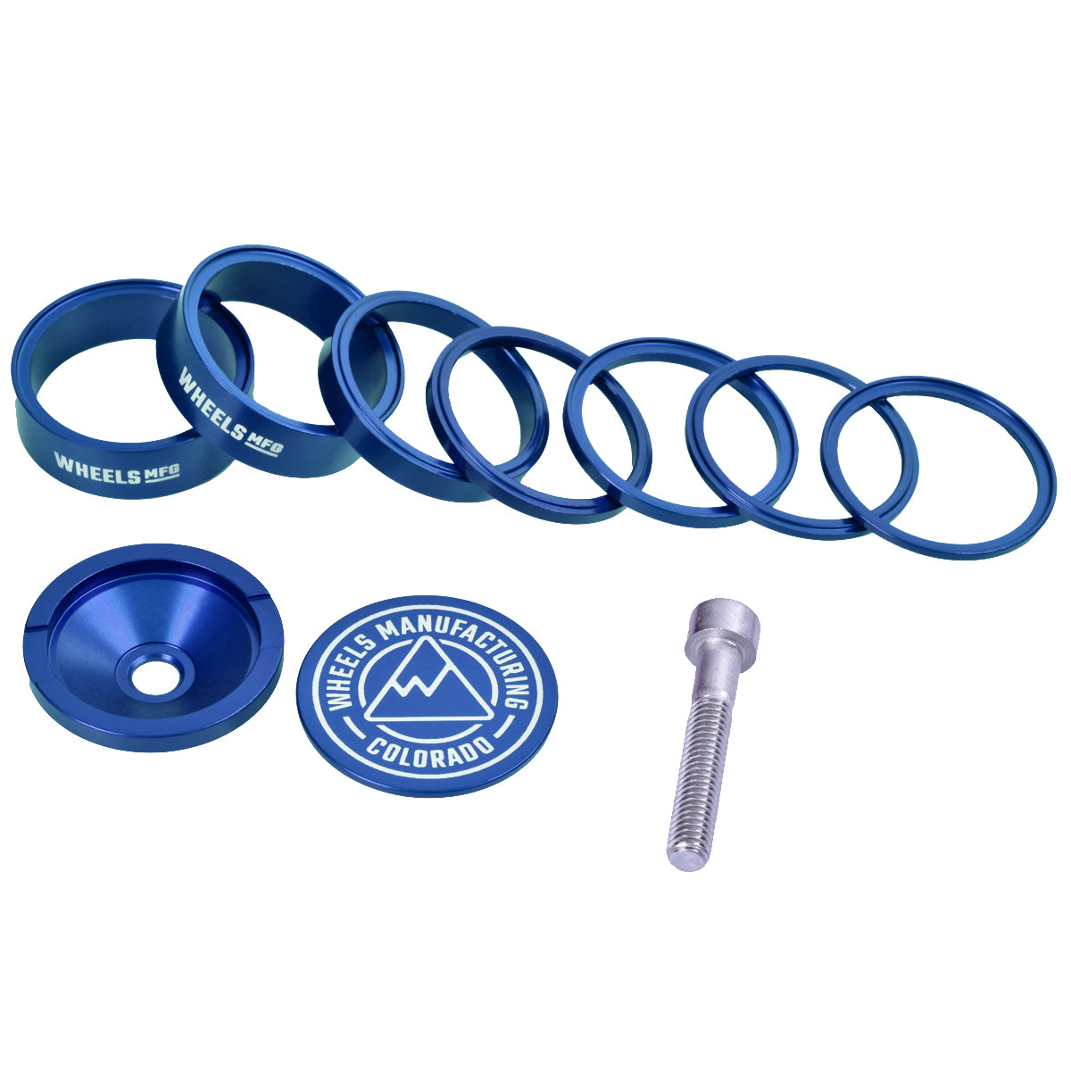 WHEELS Mfg Headset Spacer Kit