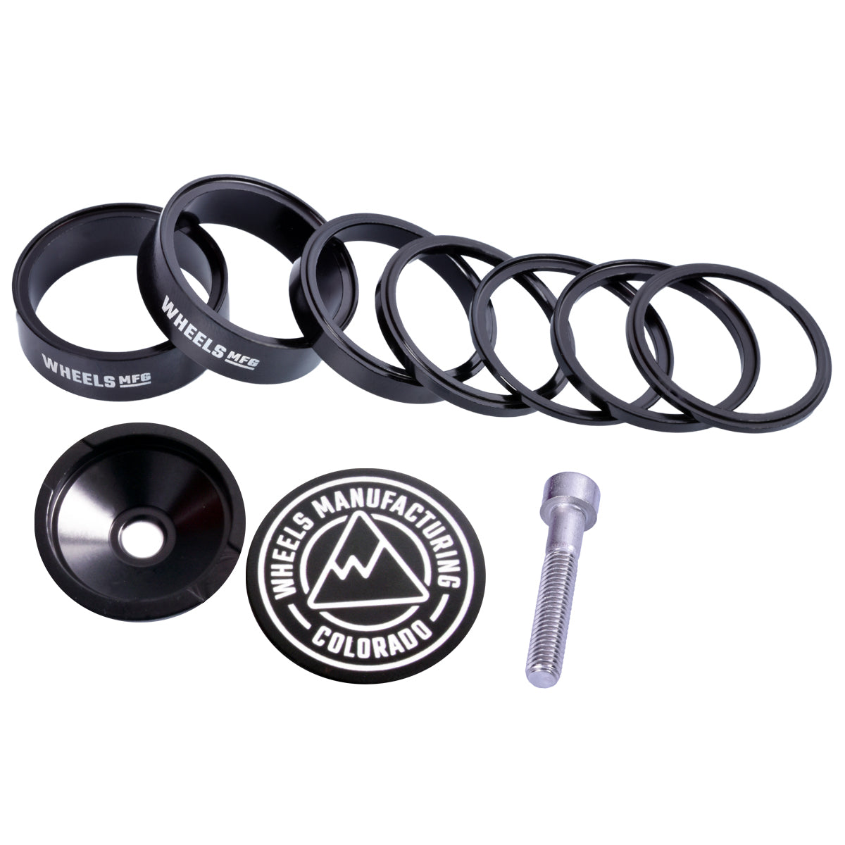 WHEELS Mfg Headset Spacer Kit