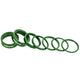 StackRight Aluminum Headset Spacer Pack - Green
