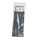 Light Duty Black Zip Ties, Bag of 100