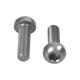 M5x0.8x16mm Water Bottle Cage Bolts - Silver - 2 Pack
